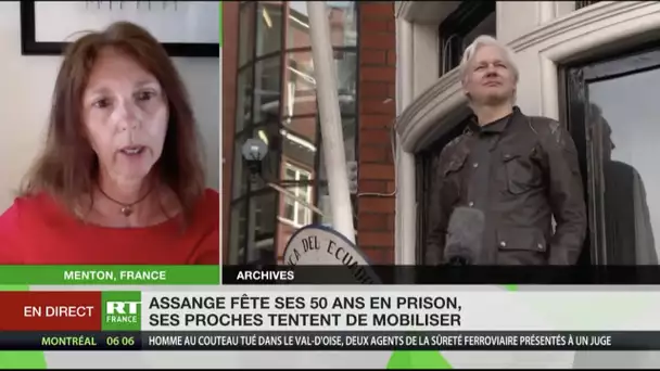 Assange fête ses 50 ans en prison : «La France brille par son absence et son silence»