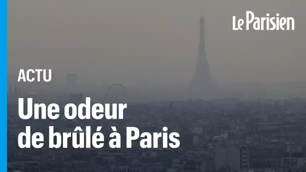 Paris : l’odeur de fumée et le voile brumeux viendraient des incendies de Gironde et des Yvelines