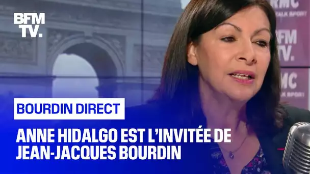 Anne Hidalgo face à Jean-Jacques Bourdin en direct