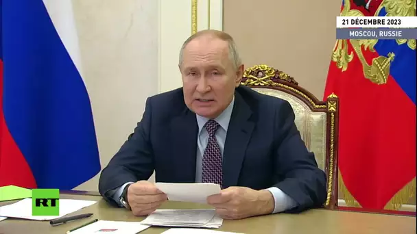 Poutine annonce une hausse de l'utilisation du rouble dans les échanges internationaux de la Russie