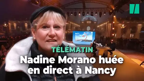 L’émission "Télématin" avec Nadine Morano à Nancy ne s'est pas passée comme prévue