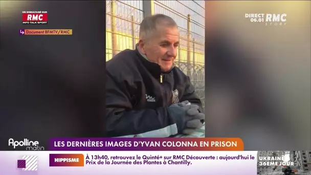 Les dernières images d'Yvan Colonna en prison