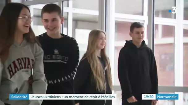 Un séjour en paix à Ménilles dans l'Eure pour 39 adolescents ukrainiens