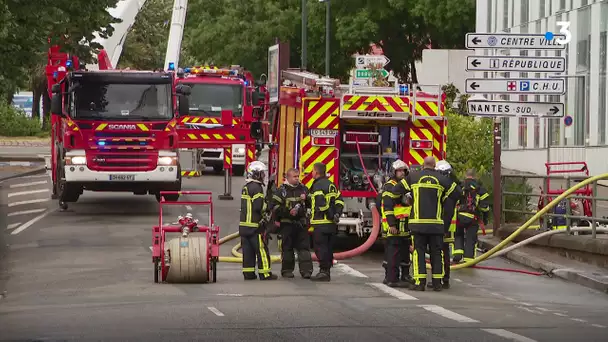 Nantes : incendie dans des locaux du conseil départemental de  Loire-Atlantique