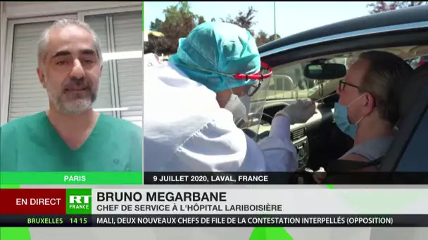 Masques obligatoires : «En septembre, il sera trop tard», estime Bruno Megarbane