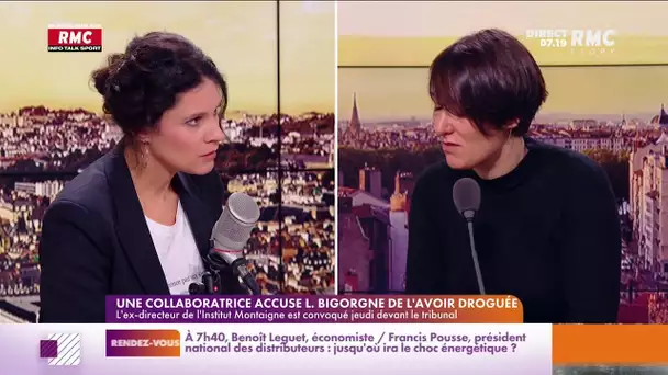 EXCLU RMC - Pour la première fois, Sophie Conrad témoigne contre Laurent Bigorgne