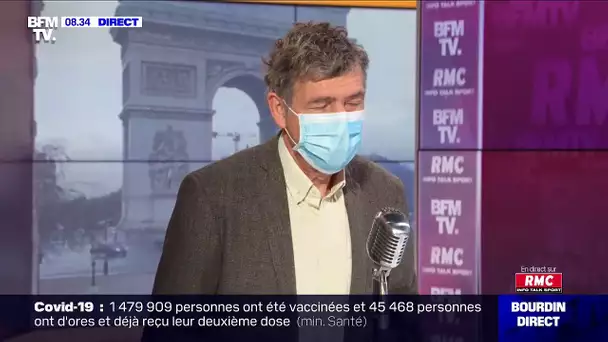 Eric Caumes face à Jean-Jacques Bourdin sur RMC et BFMTV