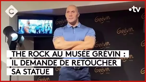 The Rock au musée Grévin, Victor Wembanyama et le jubislide - Le 5/5 - C à Vous - 24/10/2023