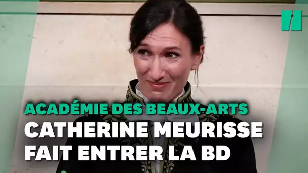 Les larmes aux yeux, Catherine Meurisse fait entrer la BD dans les Beaux-Arts