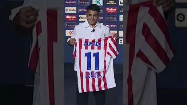 🤩 Thiago #Almada a été présenté par l'#AtleticodeMadrid !