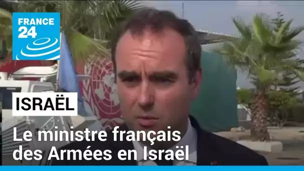 Le ministre français des Armées en Israël dans le cadre d'une tournée au Proche et Moyen-Orient