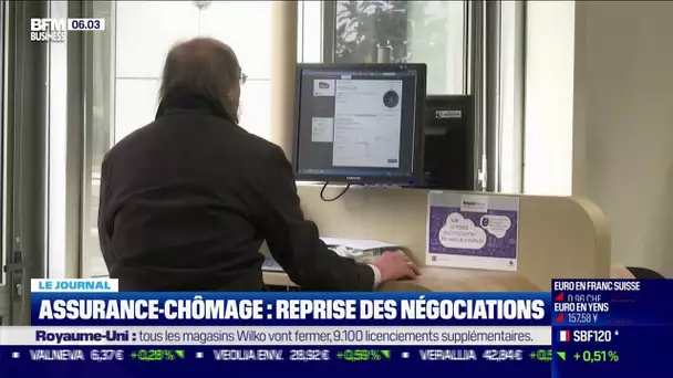 Assurance chômage: reprise des négociations