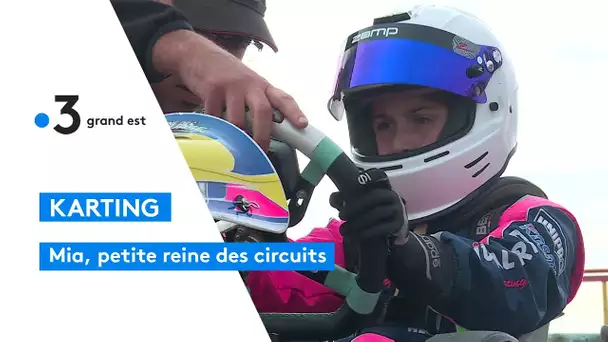 Karting: Mia Oger, petite reine des circuits