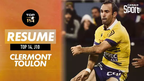 Le résumé de Clermont / Toulon - J10 Top 14