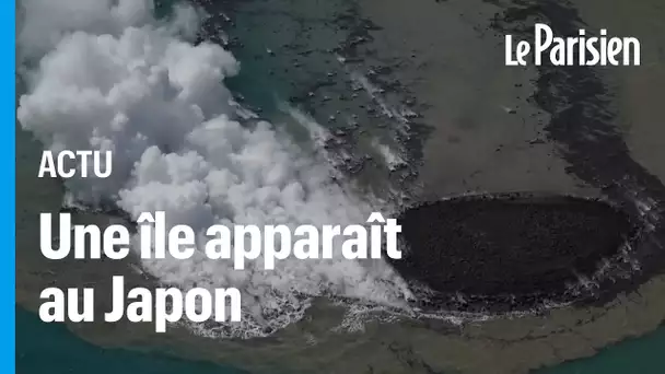 Une nouvelle île apparaît au Japon après une éruption volcanique sous-marine