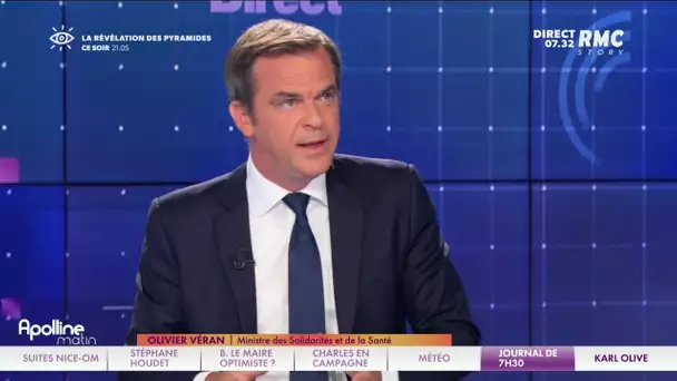 Covid-19: le pic de la 4e vague pourrait être atteint "dans quelques jours", selon Olivier Véran