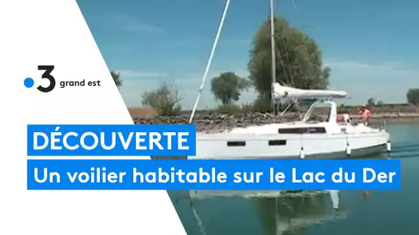 Découverte : un voilier habitable sur le Lac du Der