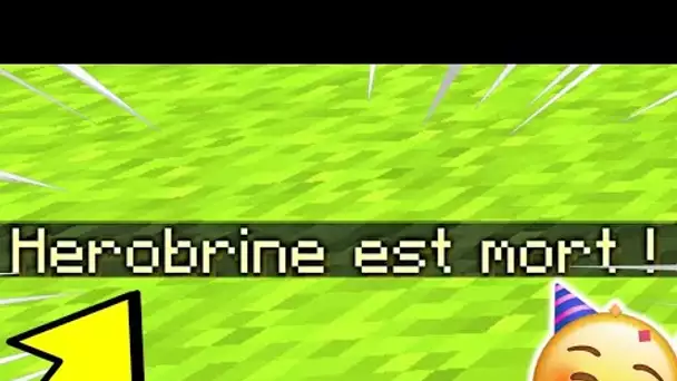 Je TUE Enfin HEROBRINE ? (Il Est Choqué)