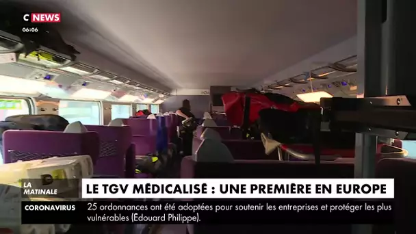 Le TGV médicalisé : une première en Europe