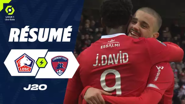 LOSC LILLE - CLERMONT FOOT 63 (4 - 0) - Résumé - (LOSC - CF63) / 2023/2024