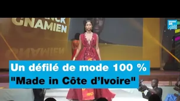 Un défilé de mode 100 % "Made in Côte d’Ivoire" pour promouvoir les matériaux locaux • FRANCE 24