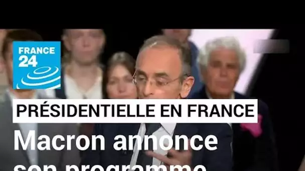 France : les adversaires d'Emmanuel Macron réagissent à l'annonce de son programme • FRANCE 24