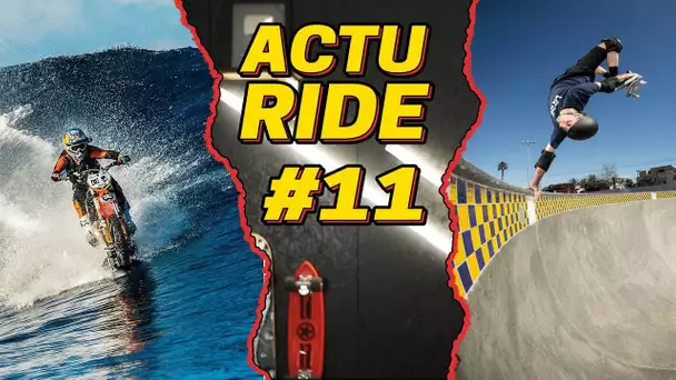 ACTU RIDE #11 : Tony Hawk signe chez Vans, looping en ski, Robbie Maddison...