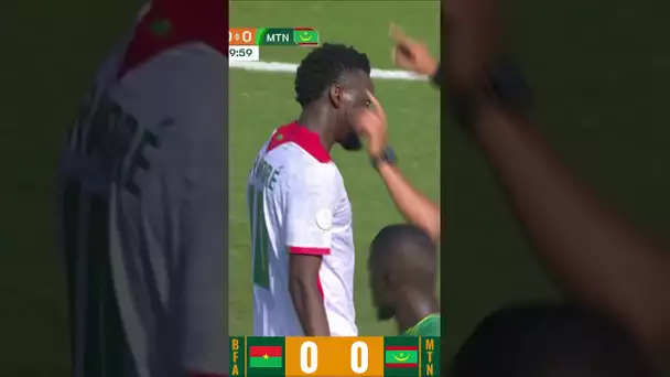 🇧🇫🇲🇷 Le Burkina Faso miraculé contre la Mauritanie ! #Shorts