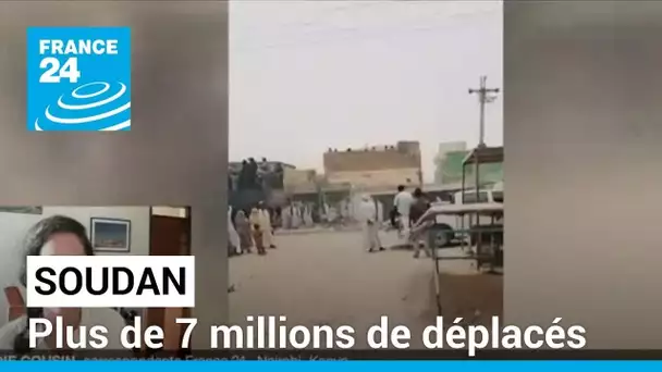 Soudan : plus de 7 millions de déplacés (ONU) • FRANCE 24