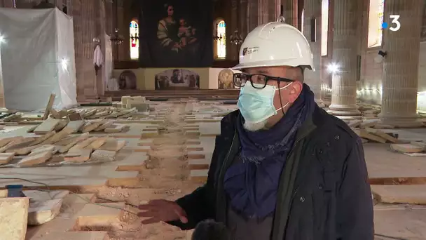 La Roche-sur-Yon : la rénovation de l’église Saint-Louis se poursuit