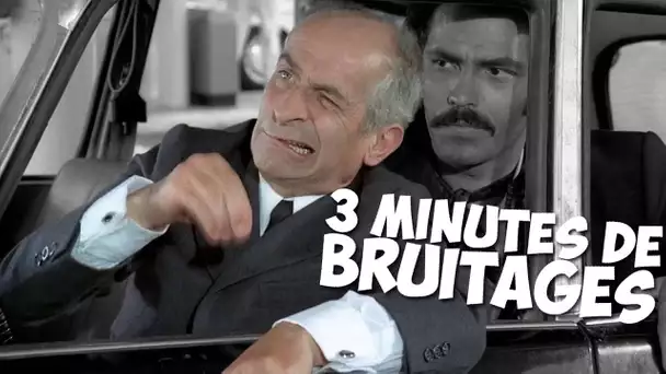 3 minutes de bruitages par Louis de Funès !