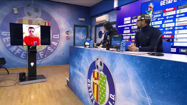 Rueda de prensa Getafe CF vs Deportivo Alavés