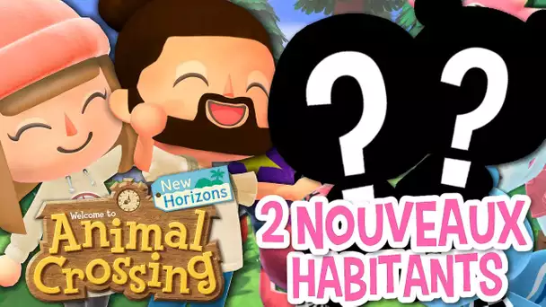 UNE CHASSE A L'HABITANT TRÈS CHANCEUSE ! | ANIMAL CROSSING NEW HORIZONS EPISODE 45 CO-OP