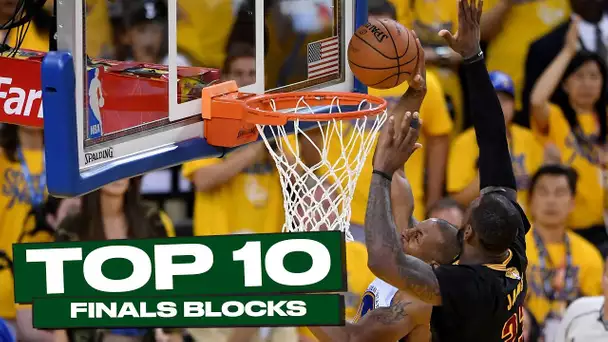 Top 10 NBA Finals BLOCKS since 2015 👋