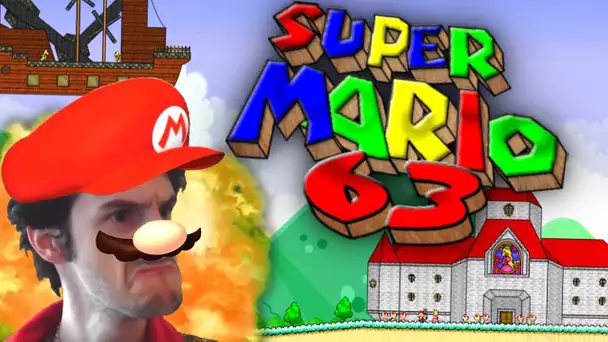 VOUS ÊTES PRÊTS A SOUFFRIR ?! -Super Mario 63- [RETRO DECOUVERTE]