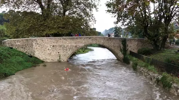 Le niveau des rivières monte dans les Alpes-Maritimes