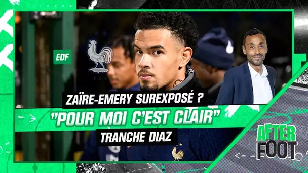 Équipe de France : Zaïre-Emery surexposé ? "Pour moi c'est clair" tranche Diaz