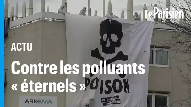 Opération commando d'écologistes sur un site d’Arkema pour dénoncer les polluants « éternels »