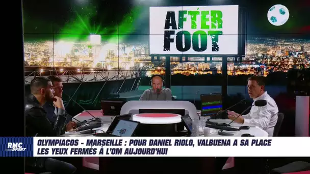 Olympiacos - Marseille : "Valbuena a sa place les yeux fermés à l'OM aujourd'hui" estime Riolo
