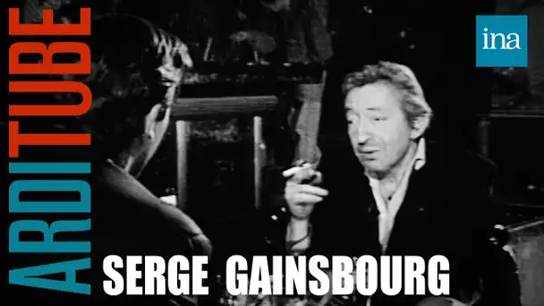 Serge Gainsbourg raconte ses débuts et ses concerts à Thierry Ardisson | INA Arditube