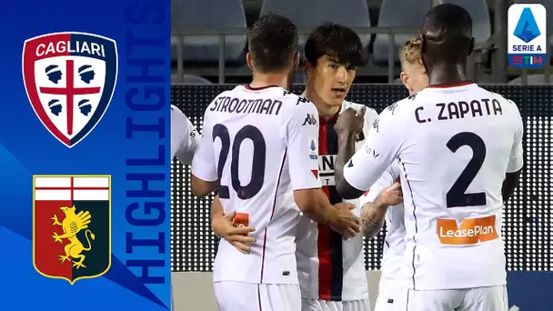 Cagliari 0-1 Genoa | Early Shomurodov Chip Sees Genoa Claim 3 Points! | Serie A TIM