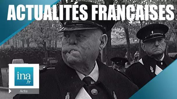 Les Actualités Françaises du 22 Novembre 1961 :  De Gaulle aux grands invalides | Archive INA
