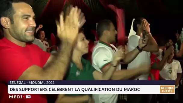 Qualification du Maroc aux 8èmes de finale : Scènes de joie au Sénégal