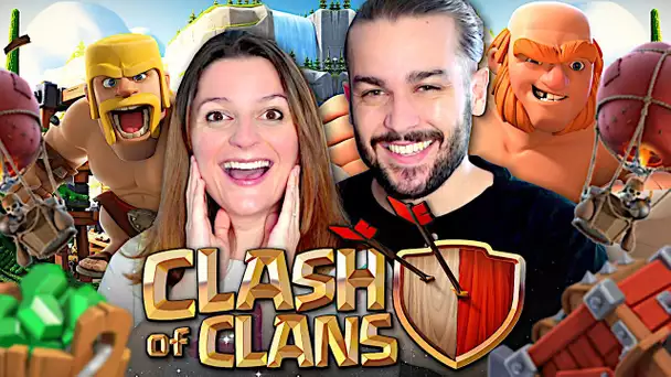 ON RETROUVE NOTRE VILLAGE SUR CLASH OF CLANS ! MISE A JOUR CLASH OF CLANS