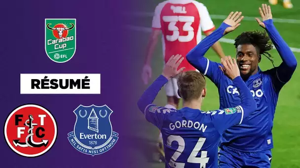 Résumé - Carabao Cup : Everton fait exploser Fleetwood