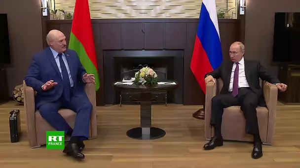 Russie : Vladimir Poutine reçoit Alexandre Loukachenko à Sotchi