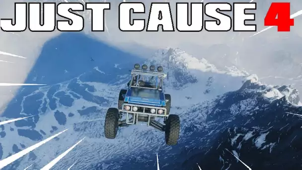 LE PLUS GROS JUMP DE JUST CAUSE 4 ! + EXPERIENCES ETC