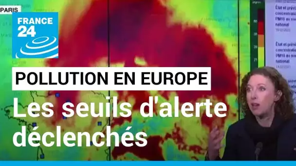 Pollution aux particules fines : les seuils d'alerte déclenchés en Europe • FRANCE 24