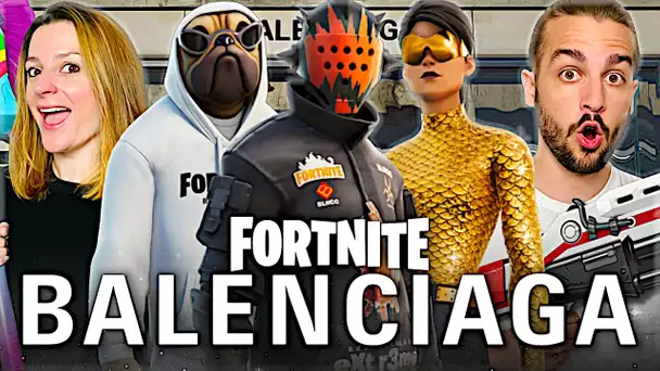 ON CRAQUE POUR LA COLLECTION FORTNITE x BALENCIAGA ! DUO FORTNITE FR