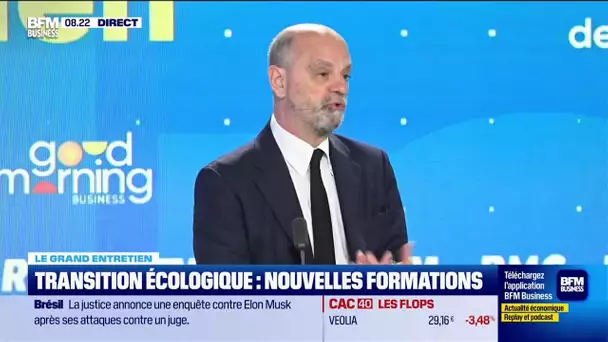 Jean-Michel Blanquer (Terra Academia) : Transition écologique, nouvelles formations